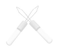 SOIMISS 2pcs Dressing Aid Tool for Seniors Acrylic Button Threading Zipper Pull Helper Quick and for Pants Shirts Coats and Dresses for Disabled and Elderly Users