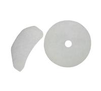 SOIMISS 2pcs Dryer Lint Filters Set Universal Replacement Exhaust and Air Intake Filters for Portable Dryers, round 235mm X 34mm Front Intake 17.3cm, Compatible with Household Drying