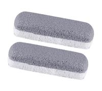 SOIMISS 2Pcs Dual-Color Foot Callus Remover with Ergonomic Pumice Stone Scraper for Dead Skin Removal Pedicure Tools Washable Foot File for Hard Skin Care at Home