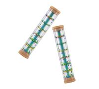SOIMISS 2Pcs Educational Rainstick Sensory Instrument for Rain Sound Tube Imitating Natural Rainfall Safe Non Toxic Musical Plaything for Early Childhood Development and Gift