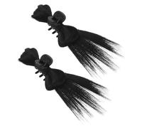 SOIMISS 2pcs Half-up Hair Clip Messy Bun Hair Extensions Women for Messy Bun Accessories