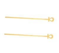 SOIMISS 2pcs Halloween Cane Prop Ancient Egyptian Style Scepter Wand Lightweight Sturdy Snake Design Cosplay Walking Stick for King Wizard Costume Accessory Party Use