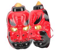 SOIMISS 2pcs Halloween Tengu Mask Japanese Style for Adults Cosplay Carnival Masquerade Party Accessory