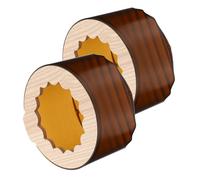 SOIMISS 2pcs Hamster Sand Bath Container Space-saving Small Animal Bathtub for Dwarf Hamsters Gerbils Mice with Waste Collection Function and Cozy Resting Hideout