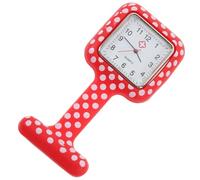 SOIMISS 2pcs Handy Printed Square Watch Portable Fob Watch for Women Design Accurate Timekeeping Random Floral Patterns for Professionals