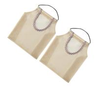 SOIMISS 2pcs Hanging Mesh Pouch Reusable Kitchen Storage Bags for Fruits Vegetables Lightweight Portable Polyester Net Bags for Grocery Shopping and Home Organization
