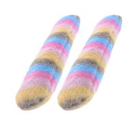 SOIMISS 2pcs Interactive Cat Plush with Catnip Filled Pillow Shape, Soft Pp Cotton Material for Fun Chewing and Scratching, for Easing Cat's Mood and Indoor Play