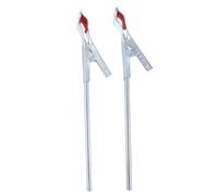 SOIMISS 2pcs Iron Test Tube Clamps Laboratory Clips Anti-Slip Heavy Duty Chemistry Lab Accessories with Long Finger Grip for Safe Experiment Use Random Color