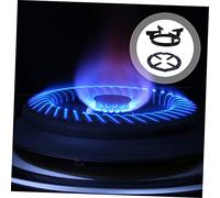 SOIMISS 2pcs Iron Wok Ring Gas Hob Racks Smooth Surface and Sturdy Gas Stove Support for Kitchen Pot Stands and Milk Pot Holder, Not Easy to Deform