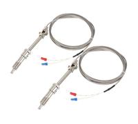 SOIMISS 2pcs K Type Thermocouple Probe Sensor Spring-Loaded Temperature Controller for Industrial Equipment High Temperature Resistant Casting Measurement