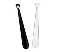 SOIMISS 2pcs Long Shoe Horns for Men and Women Plastic Shoe Puller with Extended Handle for Easy Boot and Sneaker Wearing for Seniors Pregnant Women Travel Use