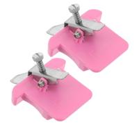 SOIMISS 2pcs Magnetic Sewing Guide for Sewing Machine with Adjustable Scale Seam Gauge Hemmer Positioning Tool for Quilting Fabric Edge Compatible with Machines