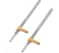 SOIMISS 2Pcs Metal Violin Bow Screw Replacement Parts for Violin Bow Tail Adjustment Sturdy String Instrument Accessory Fitting