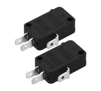 SOIMISS 2Pcs Microwave Door Switch Replacement Normally Open Micro Momentary Switch for Home Appliance Safety and Easy Installation Compatible with Various Kitchen Devices