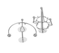 SOIMISS 2pcs Mini Perpetual Motion Balancing Physics Inspired Swinging Sculpture for Home Office Decor Unique Psychological Desk Accessory for Science Enthusiasts