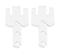 SOIMISS 2pcs Multi-Purpose Yarn Tensioner Tool Compatible with Addi King Express Knitting Machines Easy-Install Knitting Machine Tensioner Rods for Precise Tension Control