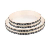 SOIMISS 2pcs Orff Music Instrument Wave Bead Ocean Drum Set Kids Hand Drum Percussion Toys 8 Inch for Children’s Musical Play