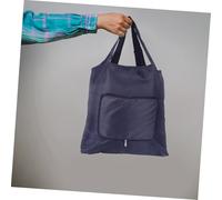 SOIMISS 2pcs Oxford Cloth Shopping Tote Bag with Oversized Pockets Checkered Design Capacity Portable Reusable Packing Pouches for Grocery Beach Party and Daily Use