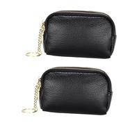 SOIMISS 2pcs Purse Wallet Key Portable Zippered Pouch for Women Multi-Tiered Change Organizer for Everyday Use and Travel