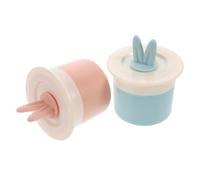 SOIMISS 2pcs Rabbit Ear Bubble Cup Foamer Maker Cartoon Facial Cleanser Dispenser for Skincare Travel Jar for Body Wash and Shampoo Soft Foam Generation for Gentle Cleansing