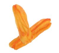SOIMISS 2pcs Realistic Fried Food Model Simulation Chinese Breakfast Display Props for Photography Shop Decoration and Teaching Use Lifelike Design Easy to Arrange