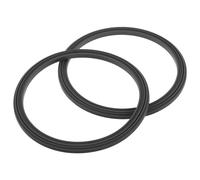 SOIMISS 2pcs Replacement Silicone Seal Rings Gasket Ice Maker Outer Bowl Lid Seal Compatible with Creami Ice Machine Supplies Leak-proof