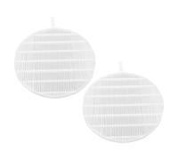 SOIMISS 2pcs Reusable Nail Dust Collector Filters Fine Mesh Replacement Filter Element for Electric Nail Dust Vacuum Machines Compact Lightweight Design for Salon and Home