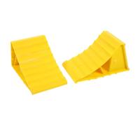 SOIMISS 2pcs Rv Wheel Chocks Durable Tire Stabilizer Wedge with Handle for Rvs Campers and Motorhomes Multi Functional Brake Block for Tire Protection Easy to Carry