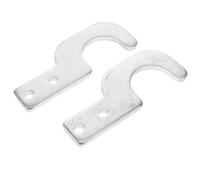 SOIMISS 2Pcs Scaffold Step Clamps and Board Hooks Heavy Duty Metal Brackets for Scaffolding Platform Safety and Easy Installation