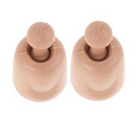 SOIMISS 2pcs Scale Doll Neck Adapter Peg Joint Connector for DIY Doll Making Handmade Plastic Neck Peg Smooth Articulation and Easy Installation Craft Supplies
