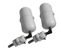 SOIMISS 2Pcs Silver White Float Valve for Water Dispenser and Purifier Floating Ballcock Water Tank Valve Replacement Accessories