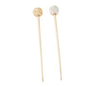 SOIMISS 2pcs Simple Bun Hairpin Hair Stick Pin for Women Headdress for Messy Bun Hair and Little Girls