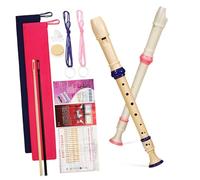 SOIMISS 2pcs Soprano Recorder Music Instrument for Beginner School Practice Plastic Musical Recorders