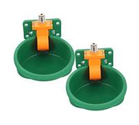 SOIMISS 2Pcs Spillproof Water Trough for Cattle Livestock Feeder Versatile Design Fresh Water Supply for Farm Animals