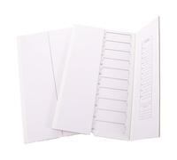 SOIMISS 2pcs Stackable Microscope Slide Drying Rack with 20 Capacity Per Tray, Paper Material, Secure Storage and Efficient Drying for Pathology and Staining Laboratory Use