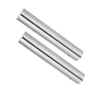 SOIMISS 2pcs Stainless Steel Certificate Storage Tube 30cm Length 2.8cm Diameter Birth Certificate Holder for Travel Document Scroll Holder Protective Diploma Tube
