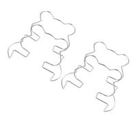 SOIMISS 2Pcs Stainless Steel Coffee Dripper Stand Reusable Hanging Coffee Filter Bag Holder for Manual Brewing Portable Suitable for Home and Travel