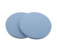 SOIMISS 2pcs Thick Non-slip Round Yoga Cushion for Kneeling Elbow High Rebound Exercise Pads for Pilates Gardening Fitness Comfortable Wrist Knee Balance Mats