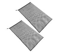 SOIMISS 2Pcs Universal Replacement Mesh Collection Bags, Large Capacity Dust Collector Leaf and Yard Waste Mulcher Bags with Drawstring for Garden Shredder, 47.5X24In