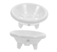 SOIMISS 2pcs Urinal Strainer Stoppers Abs Odor Seal Drain Caps with Splash Protection for Office and Home Bathrooms