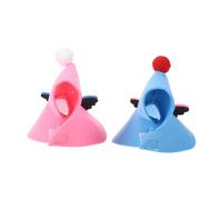 SOIMISS 2pcs Warm Parrot Cape Cozy Felt Bird Cloak for Small Birds Winter Protection Lightweight Plaid Design for Cockatiels Parakeets Budgies Holiday Outfit Easy Wear