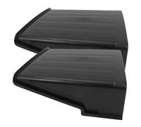 SOIMISS 2PCS Weatherproof Outdoor Camera Covers with Sun Rain Shade UV Protection Plastic Shield for Security Cameras in Home Street Park Monitoring