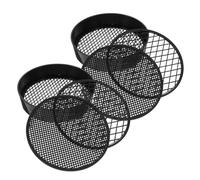 SOIMISS 2Sets Handheld Plastic Sifters for Fun Science Experiment for Sand Play and Sensory Activities Engaging Learning Tool for Easy to Use and Interchangeable Mesh