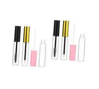 SOIMISS 2sets Makeup Essentials Empty Lip Gloss Tube Mascara Tube Eyeliner Secure Seal Portable Diy Makeup