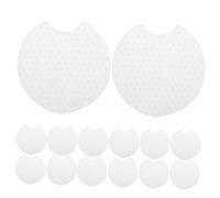 SOIMISS 300pcs Exfoliating Pads with Notch Pearl Texture for Gentle Facial Cleansing and Makeup Removal Deep Pore Detox Nonwoven Pads for Daily Skincare Routine