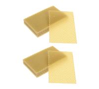 SOIMISS 30pcs Beeswax Honeycomb Foundation Honeycomb Foundation for Beekeeping Beeswax for Candle Crafting for Beehives for Oil Beehive Wax for Handicrafts