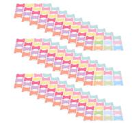 SOIMISS 30pcs Colorful Thick Writable Index Tabs - Self-Adhesive Sticky Page Markers for Books, Notebooks, and Binders - Tear-Resistant Labels for Organizing and Annotating