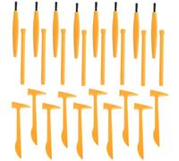 SOIMISS 30pcs Dinosaur Dig Tools Kit Educational Archaeological Excavation Toys Hammer Brush for Boys and Girls Outdoor Dinosaur Eggs Excavation Dig Kit