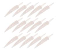 SOIMISS 30pcs Glow Dark Pumpkin Teeth DIY Halloween Jack O Lantern Fangs Decoration Kit for Spooky Party and Pretend Play Abs Material Fits Various Pumpkin