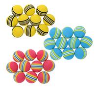 SOIMISS 30pcs Indoor Golf Practice Balls Colorful Pet Exercise Balls Lightweight Eva Foam for Pets Fun for Play
